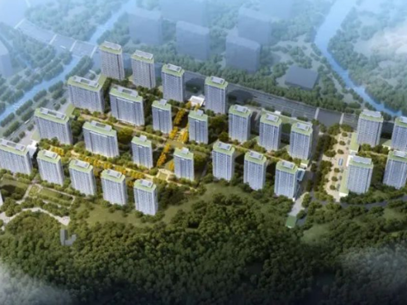 聞堰街道山河村安置房